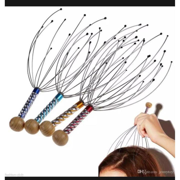 Massager - Head Massager - Relaxing Head Scalp Massage Octopus Manual Massager