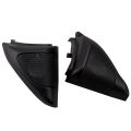 Car Door Panel Audio Horn Cover Tweeter Triangular Speaker Loudspeaker Cover Trim for Toyota Corolla 2003 2004 2005 2006. 