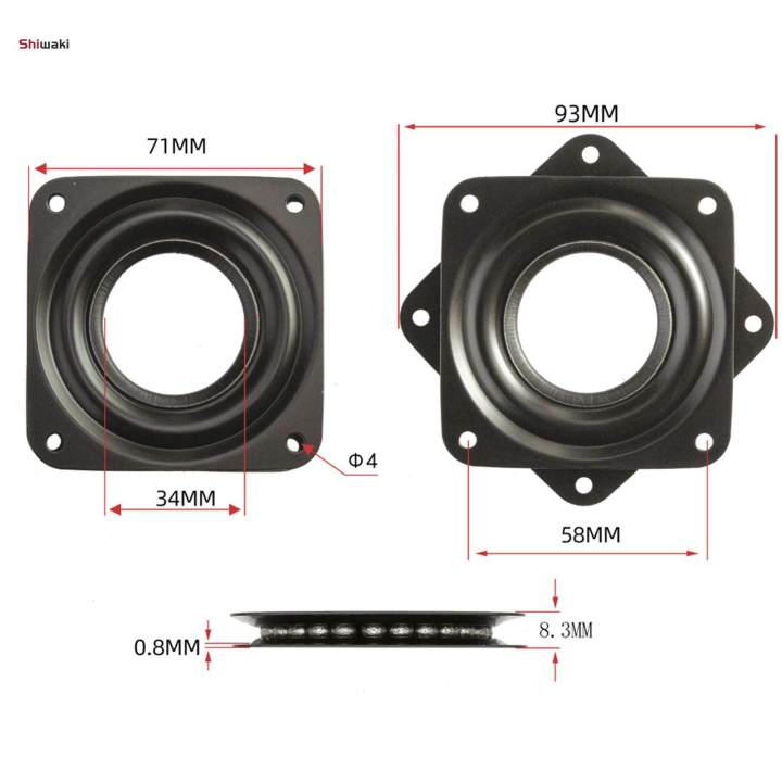 Metal%20Rotating%20Bearing%20Plate%20Base%200.8mm%20Thick%20for%20Cake%20Decorating%20Versatile%20-%20Image%203