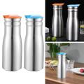 Ting Hotel Cafe Kettle for Home Kettle Stainless Steel Kettle 1L Cold Kettle Water Bottle with Lid Insulated Restaurant. 