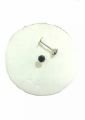 Real Silver (chandi) Nose Pin with Multicolor Small (2 MM) Stones For Women. 