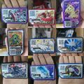 TAKARA TOMY Pokemon Cards Original Figures Lunala Pikachu QR Code Arcade Game Card Ga Ole PE Disks Special Legend Toys. 