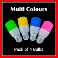 3 Pcs Led Night Bulb 1.5 Watts E27 Screw Type Energy Saving Led Bulb Vest Quality Product (Zero Blub). 
