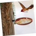 Farm Bird Feeder Hanging Bird Bath Bird Feeder Bird Container Bird Bath Deck Bowl Platform. 