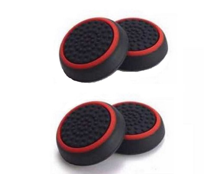 4pc Grips Thumb Stick Cover Grip Caps For Sony PS4 Playstation 4 Controller