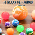 No. 1 Dragon Ball children's toy bouncy ball lottery big, medium and small solid bouncing bouncing ball in front of the supermarket. 