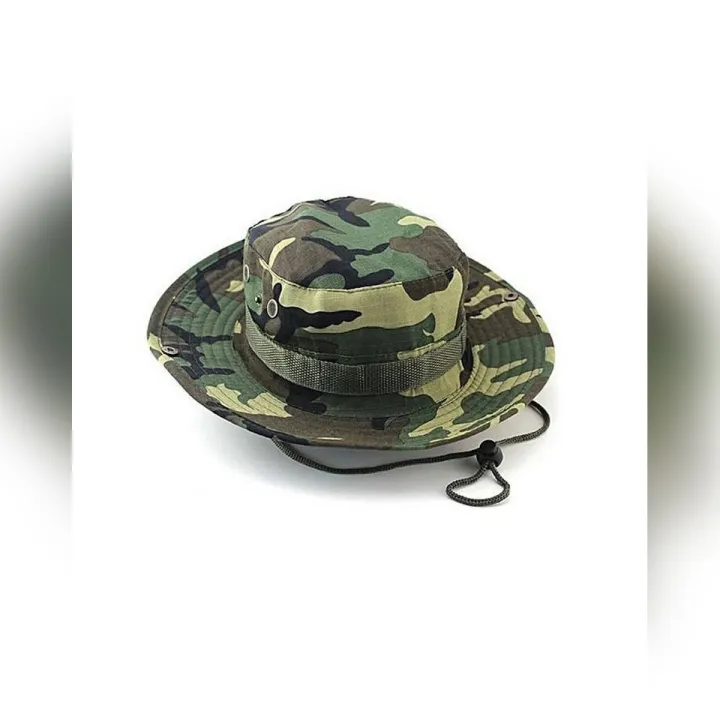 Bucket%20Hat%20Summer%20Men%20Women%20Boonie%20Hat%20Outdoor%20UV%20Prottection%20Wide%20Brim%20Military%20Hiking%20Fishing%20Sun%20Hat%20Cap%20-%20Image%203