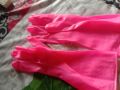 Washing Clothes Kitchen Chores Latex Gloves Solid Household Dishes. 