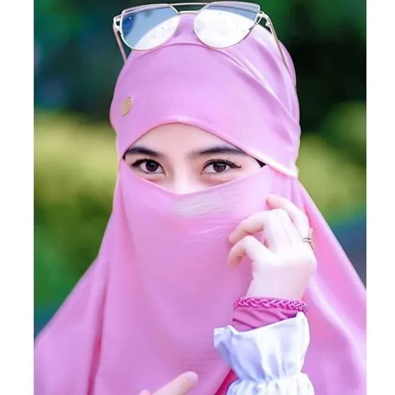 Simple%20&%20Beautiful%20Veil%20Charm%20Forehead%20Niqab%20Baby%20Pink%20Colour%20-%20Image%204