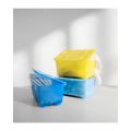 IKEA Pack of 3 - Box With Lid – White. Light Green, Blue. 