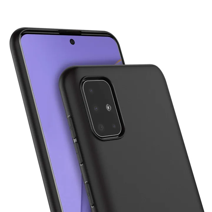 Samsung%20Galaxy%20A31%20Matte%20Antishock%20Bumper%20Shockproof%20Matte%20Case%20Soft%20Silicone%20TPU%20Back%20Cover%20-%20Image%204
