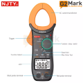 NJTY 3266TA Digital AC Clamp Meter Portable Capacitance Auto Measurement D5H7. 