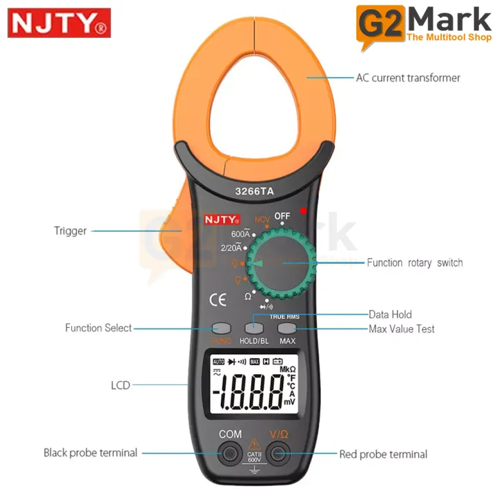 NJTY%203266TA%20Digital%20AC%20Clamp%20Meter%20Portable%20Capacitance%20Auto%20Measurement%20D5H7%20-%20Image%204
