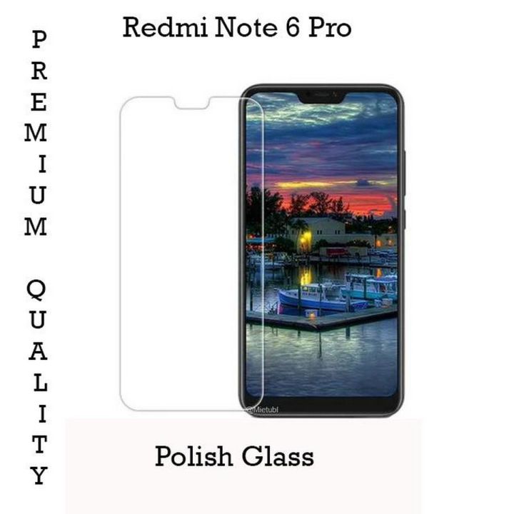 Xiaomi Redmi Note 6 Pro Glass Protector Tempered Polish Screen Protection For Xiaomi Redmi Note 6 Pro
