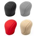 Durable Handle Protective Covers Car Silicone Gear Shift Knob Cover 6-speed Non-Slip 4 Colors Wear Resistant Shift Lever Protection. 