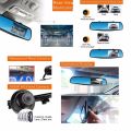 Best Selling HD 1080P Car Camera with Front & Back Recorder | LCD Display | Car Camera Recorder Front and Back | Rear View & Dashboard Cam. 