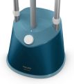 Philips Garment Steamer 1000 Series - 1800W, 1.8L Detachable Tank, 3 Steam Setting, 36 g/min, Integrated Stylemat, Blue - STE1040/26. 