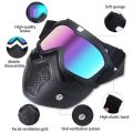 Face Helmet Mask for Bike Riders with Glasses | Anti Dust Masks for Bikers | Fog Proof & Warm. 