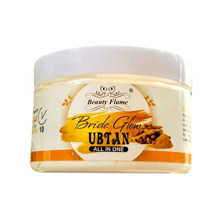 Beauty Flame Bride Glow Ubtan All In One Facial Jar Perfect Quality