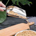 Stainless Steel Ice Scoop Food Flour Sugar Scoop Popcorn Coffee Beans Tools Ice Scooper Shovel. 