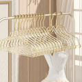 Clothes Rack Women's Traceless Household Transparent Plastic Clothing Store Gold Powder Drying Rack Fayshow. 