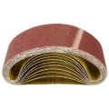 3 X 21 Inch Sanding Belts | Aluminum Oxide Sanding Belt | Premium Sandpaper For Portable Belt Sander – 10 Pack. 