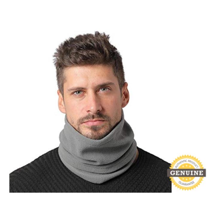 2%20X%20Gray%20Thermal%20Winter%20Fleece%20Neck%20Warmer%20Tube%20Snood%20Scarf%20Face%20Mask%20Special%20Offer%20-%20Image%203