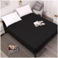 100% Waterproof Mattress Fitted Cover | For Double Bed | King Size 72 x 78 Inches / 6 x 6.5 Feet. 