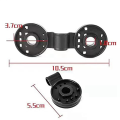 NCANRUI 60PCS Shade Cloth Heavy Duty Lock Grip, Shade Cloth Plastic Clips Reusable Plastic Clips. 