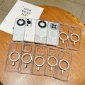 For Magsafe Magnetic Transparent Case For Samsung Galaxy S24 S23 S22 S21 S20FE Plus Note 20 Ultra A14 A34 A52 A53 A54 Soft Cover. 
