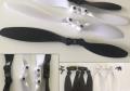 ZMR 1047 Folding CW and CCW propeller black. 