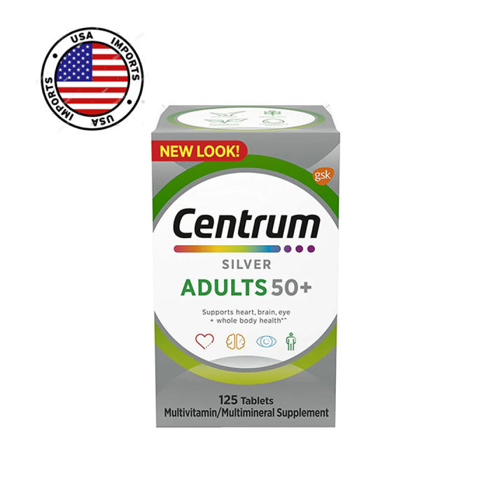Centrum Silver Adults Over Fifty  125's