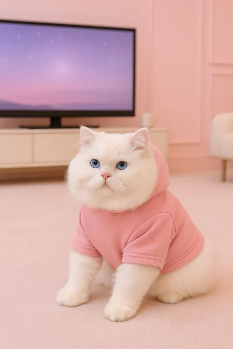 Plain Pet Hoodie - Pink 💖 🐾 | Daraz.pk