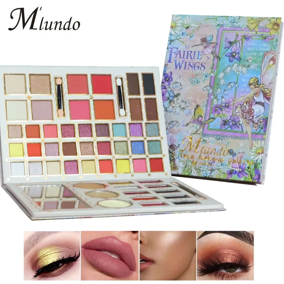 Make-up-Set Für Damen & Teenager – Komplettset Mit Augen-Shadow, Lipsticks, Wimpern & Mehr Im Aluminium-Koffer