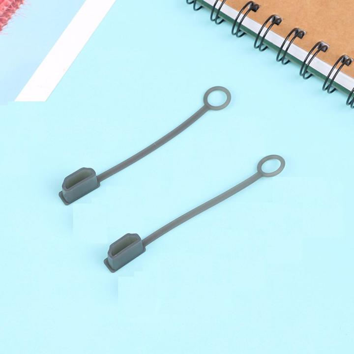 5 pieces HDMI A Adapter Transparent Dust Plug With Rope Anti-Lost Dustproof Silicone Protectors Caps Stopper HDMI cable Cover