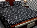 Pure Cotton King Size Bed Sheet 3 Piece Printed Bedsheet. 