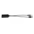Universal Car 12V bluetooth Module Adapter Cable USB Jack Aux  AUX-IN Stereo NEW Wireless Adapter 3.5MM S3F0. 