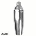 750ml Stainless Steel Cocktail Shaker Mixer – Professional Bartender Tool for Wine, Cocktails & Mixed Drinks – Durable Bar Set Kit for Home or Commercial Use. 