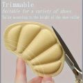 Memory Foam Heel Cushion Pads, 2 Pcs - Shoe Fitting Inserts for Size Adjustment, Anti-Slip & Anti-Blister Heel Grips. 