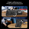 For Tecno Camon 20 CK6 CK6n Case Push Window Shockproof Armor Coque For Tecno Camon 20 Pro Premier 5G 4G Cover Ring Holder Etui. 