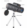 40X60 HD Mini Powerful Telescopic Monocular With Phone Holder. 