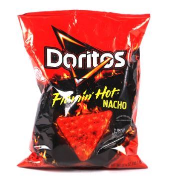 DORITOS CHIPS FLAMING HOT NACHO 92.1 GM