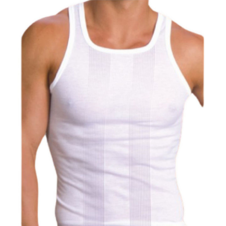 Hinz Men's All Season Sleeveless Vest (Mercury) Cotton