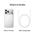 Apple iPhone 17 Pro Max - 512GB + 20W Power Adapter & Silicone Case. 