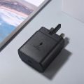 Samsung A54 A34 A33 A53 A73 5G PD 45W EU/US/UK Charger Super Fast Charging EP-TA845 Power Adapter For Galaxy S20 S21 S23 FE Plus. 