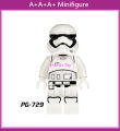 （New）Minifigure Pg8066 tar War Empire Judge Bodhi Lukba Oboba Fett tormtrooper Building Block Toy  Color :PG729. 