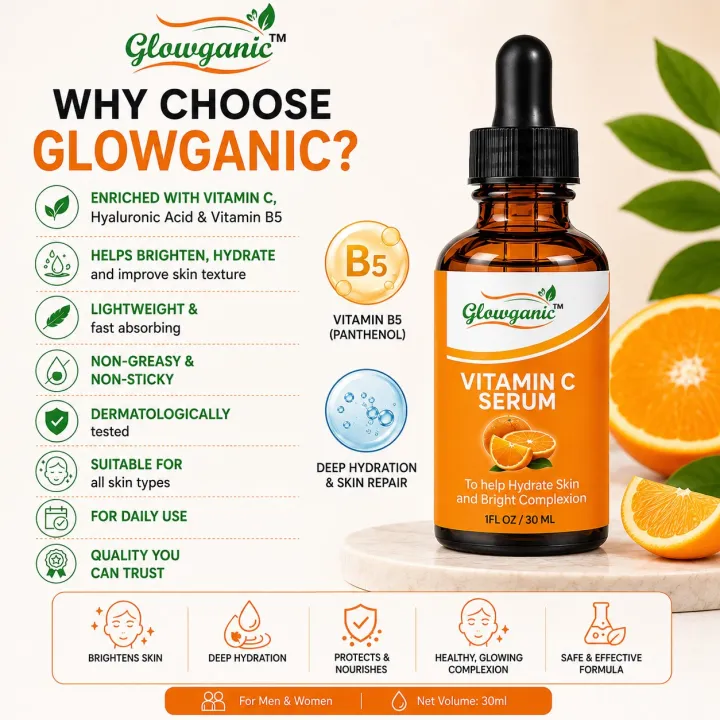 Glowganic%20Vitamin%20C%20Face%20Serum%2030ml%20%7C%20Brightening%20Face%20Serum%20%7C%20Dark%20Spot%20Remover%20%7C%20Anti%20Aging%20%7C%20Acne%20Marks%20%7C%20Glowing%20Skin%20%7C%20For%20Men%20&%20Women%20-%20Image%206