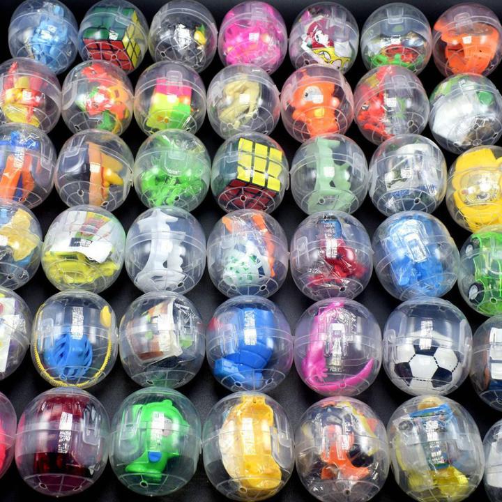 47*55MMTransparent One-Piece Two Yuan Capsule Ball Kinder Joy Twisted Egg Game Machine Pai Pai Le Capsule Toy