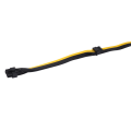 4X ATX CPU 8 Pin Male to Dual PCIe 8(6+2) Pin Male Power Adapter Cable for Only Modular Power Supply, 60cm+20cm. 