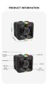 SQ11 HD 1080P Portable Action Camera Outdoors Small Sports DV Voice Video Recorders Micro Camcorders For Home Outdoors Sports Camera. 